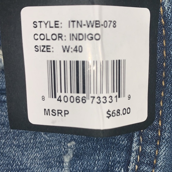 Men’s Industrial Indigo denim jeans size 40. - Picture 8 of 8